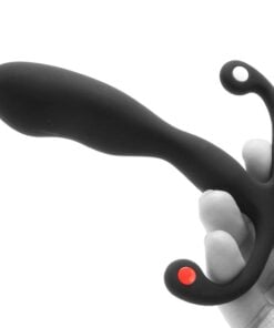 Aneros Helix Syn Trident silicone prostate massager and plugÂ sideward view