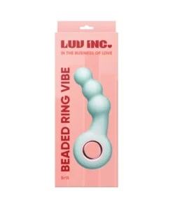 Luv Inc Br15: Beaded Ring Vibe Green