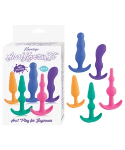 Anal Lovers Kit 5-Piece anal plug Set Multi Color