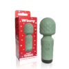 Screaming O Cuties Winny Vibrating Mini Wand Sage Green