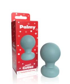 Screaming O Cuties Palmy Palm Vibrator Powder Blue