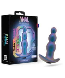 Anal Adventures Matrix Expedition Plug Lunar Blue