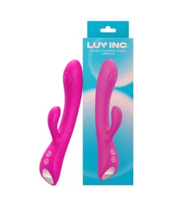 Luv Inc Dr42: Double Thumping Rabbit Vibrator Pink