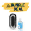 Tenga Flip Zero Gravity (Black)+ Sliquid H2O Lube Bundle