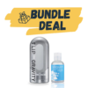 Tenga Flip Zero Gravity (White)+ Sliquid H2O Lube Bundle