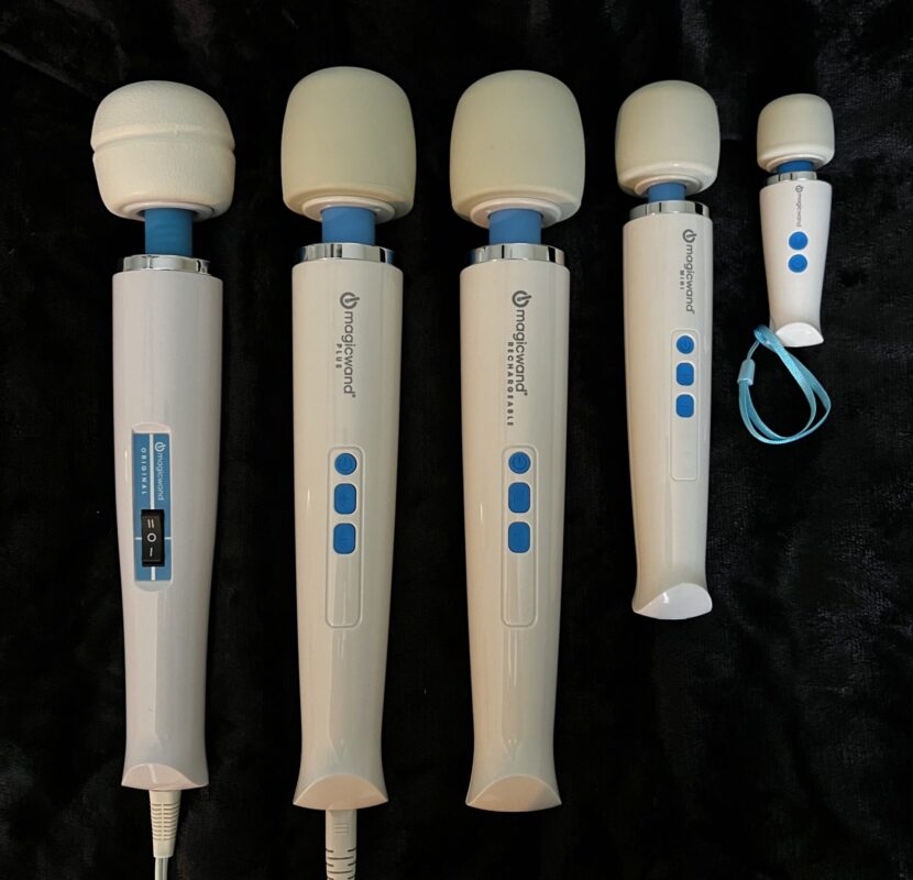 The 5 Magic Wand vibrators