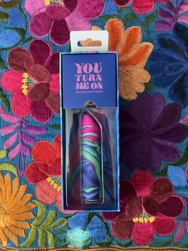 Blush Limited Addiction bullet vibrator in box