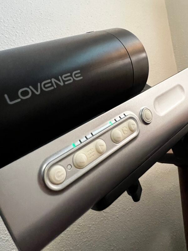 buttons on Lovense Solace Pro