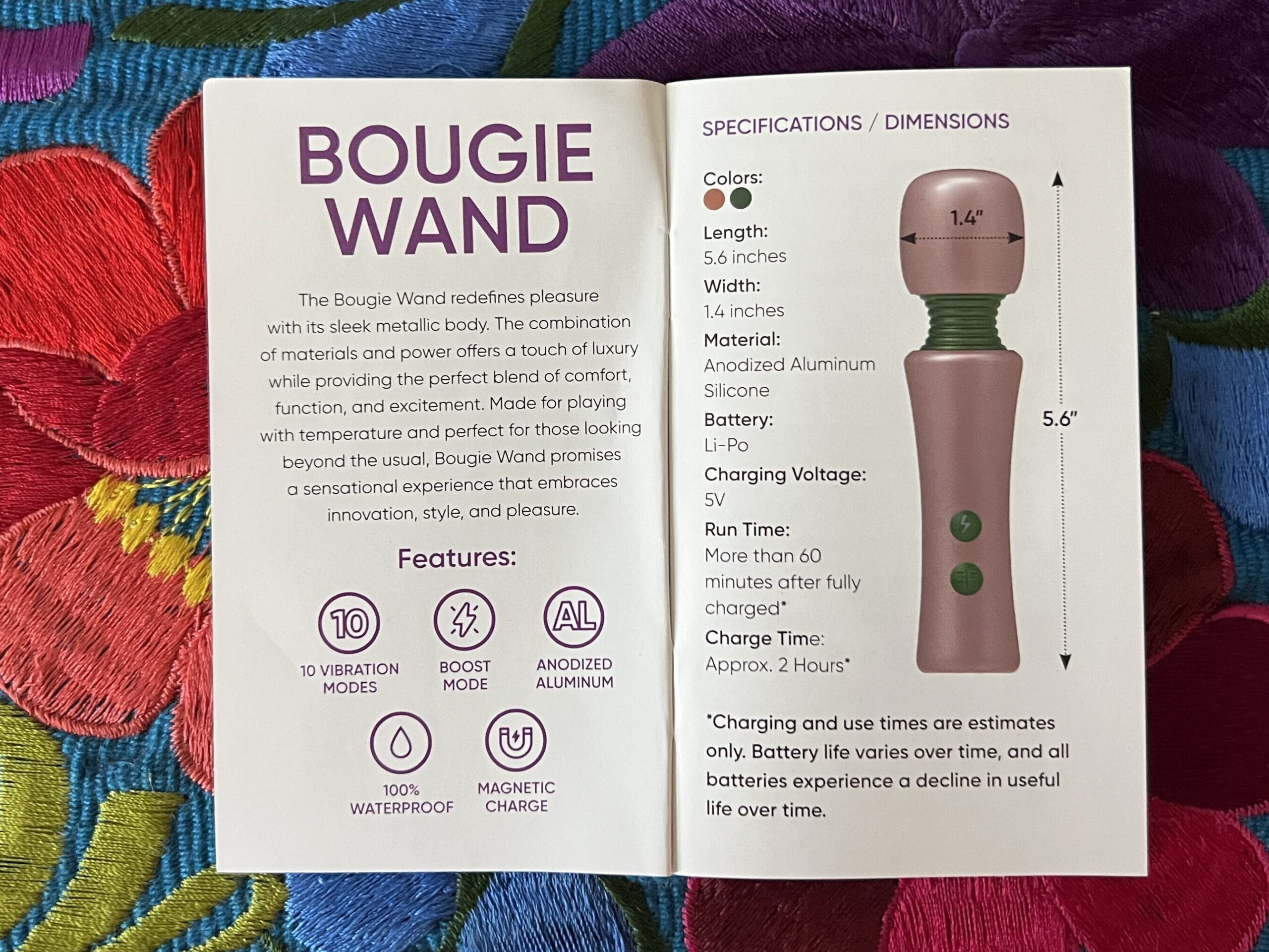 FemmeFunn Bougie Wand User Manual