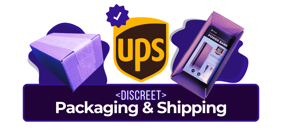 HappyBed Discreet packaging and shipping