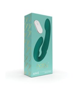 Nobu Arke Strapless Strap On Dildo - Emerald