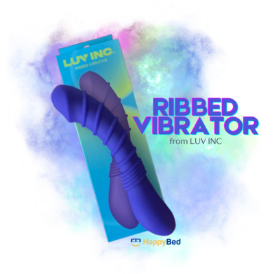 Luv Inc Ribbed Vibrator