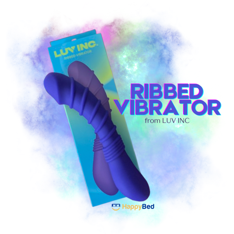 Luv Inc Ribbed Vibrator