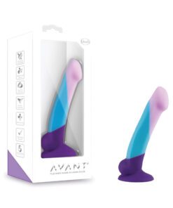 Avant D16 Purple Haze Box platinum silicone body safe dildo with box