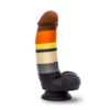 Bear Pride pride flag colored Avant P9 Pride Bear platinum silicone dildo