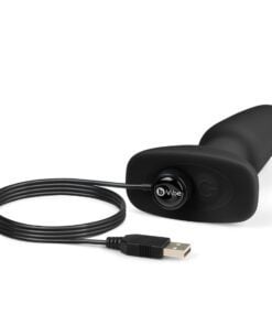 Charging cable of the BlackÂ BVibe Rimming Plug Medium