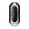 A black Tenga Flip Zero masterbator