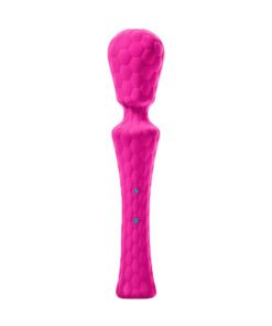 Waterproof pinkÂ  vibrator standing straight up