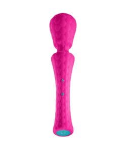 Waterproof pinkÂ Â wand vibrator standingÂ 