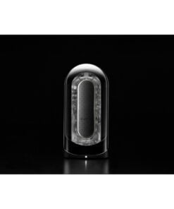 Tenga Vibrating Flip Zero Black on black background