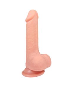 Product shot view of the Fukena Gamer silicone dildo facing away