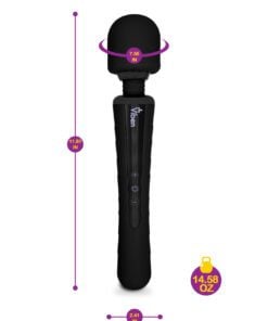 Black Viben Obsession Wand with sizes