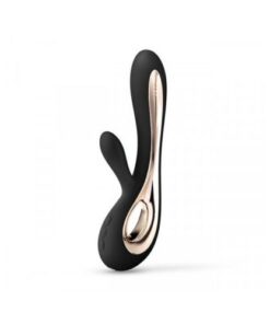 Black Lelo Soraya g-spot vibrator by itself