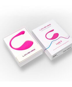 Pink Lovense Lush 3 g-spot bluetooth vibrator in a box