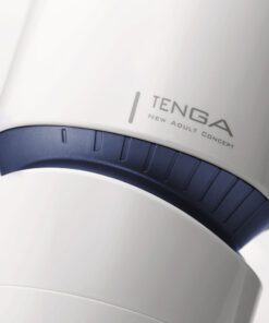 Closeup of a Tenga Aero Cobalt MasterbaterÂ 