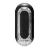 Product shot of the Tenga Flip Zero Gravity Black Masturbator on a white background