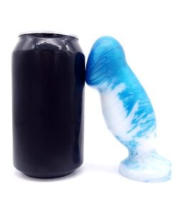 Uberrime Sensi Vaginal Plug Dildo with can for size comparison