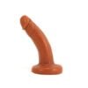 Vixen Spur Dual Density Silicone Dildo in Caramel