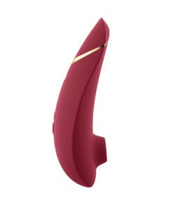 Bordeaux Womanizer Premium 2 Air Pulse Vibrator side view