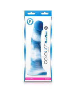 Yum Yum 8" blue dildo in box